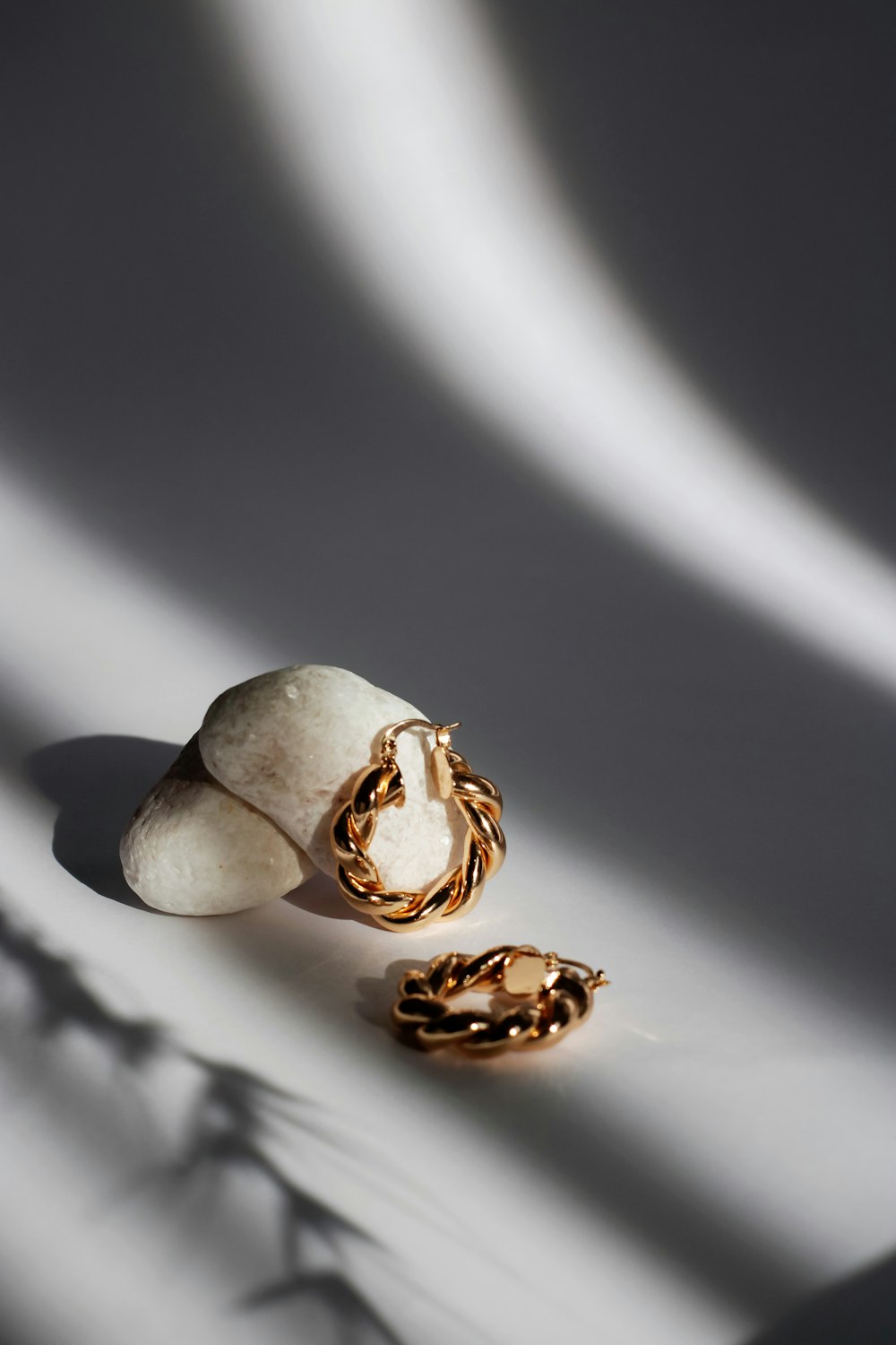 Jeweler setting gemstone